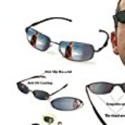 Electro-Weideworld – Anti-Track gafas de sol de vigilancia Espejo Rear Mirror View Rearview Behind Espía Sunglasses [OFERTAS]