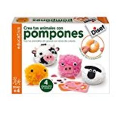 Diset – Juego para crear animales con pompones (63415) [OFERTAS]