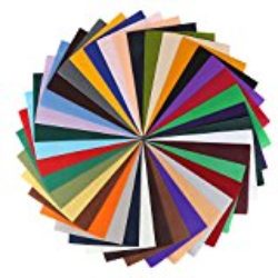 MVPOWER Set de 42pcs de Telas de Fieltro para Bricolaje Tela Cuadrada de Fieltro para Costura para Artesanos Hecho a Mano 42 Patrones 20*30cm [OFERTAS]