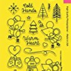 Waffle Flower Crafts Clear Stamps 4″X6″-Cold Hands [OFERTAS]