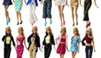 ZITA ELEMENT Lote 10 conjunto de estilo de mezcla de moda Hecho a mano ropa Outfit + 10 pares de zapatos para Barbie Doll XMAS regalo [OFERTAS]