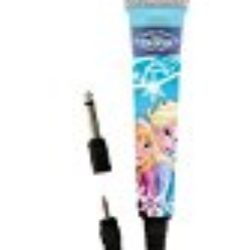 Frozen – Micrófono para karaoke, color azul (Lexibook MIC100FZ) [OFERTAS]