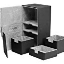 Ultimate Guard Twin Flip´n´Tray Deck Case 200+ Caja de Cartas Tamaño Estándar XenoSkin Negro [OFERTA FINALIZADA]