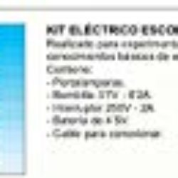 Electrodh – Kit Escolar Portal.+Bom.+Pila 80600 [OFERTAS]