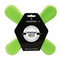 Juguetrónica – Boomerang Mágico, frisbee para interiores, color aleatorio (JUG0131) [OFERTAS]
