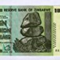 Zimbabwe  – Billete de 10 trillones de dólares de Zimbabue [OFERTAS]