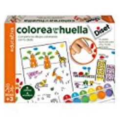 Diset – Juego para colorear con tu huella (63419) [OFERTAS]