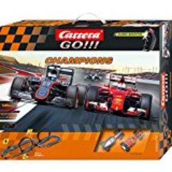 Carrera GO!!! – Champions (McLaren Alonso + Ferrari Vettel) 5.3 m, escala 1:43 (20062378) [OFERTAS]