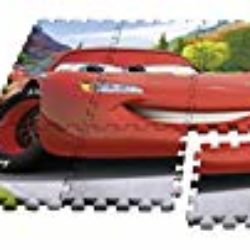 Kids – Alfombra puzzle Cars, 90 x 90 cm (WD17625) [OFERTAS]