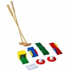 Ultrasport Set de minigolf, juego de madera de 11 piezas [OFERTAS]