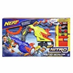 Nerf Nitro – Duelfurry, lanzador para demolición (Hasbro C0817EU40) [OFERTAS]