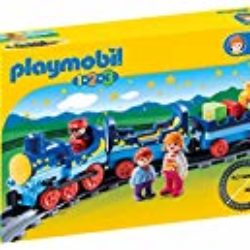 Playmobil 1.2.3 – 1.2.3 Tren con Vías (6880) [OFERTAS]