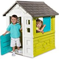 Smoby – Casa Pretty House, color verde / gris / blanco / azul ( 310064) [OFERTAS]