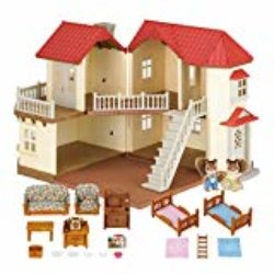Sylvanian Families – Casa de muñecas con 2 caracteres, mobiliario e iluminación (5171) [OFERTA FINALIZADA]