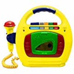 Cassette Infantil con Altavoz y Microfono First Encore! Color Amarillo [OFERTAS]
