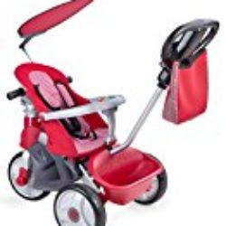 Feber 800009473- Baby Trike Easy Evolution, triciclo, rojo [OFERTAS]