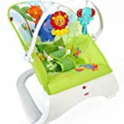 Fisher-Price – Hamaca confort y diversión, color verde (Mattel CJJ79) [OFERTA FINALIZADA]
