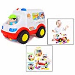 Cisixin Ambulancia de Juguete, con Diversos Equipos Médicos, Las Luces y los Sonidos de la Música Médicos [OFERTAS]