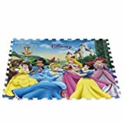 ColorBaby – Alfombra Puzzle goma Princesas DISNEY – 9 piezas – 90×90 cm (48056) [OFERTAS]