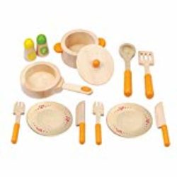 Hape – Set utensilios de cocina (0HPE3103) [OFERTAS]