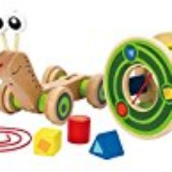 Hape – Palo de arrastre infantil Mariposa (Barrutoys E0340) [OFERTAS]