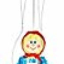 ABA Pequeño de Madera 20 cm Caperucita Marioneta Toy (Rojo) [OFERTAS]