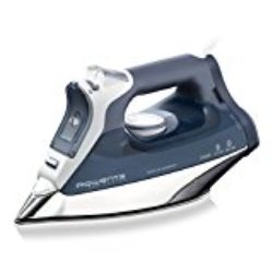 Rowenta ProMaster DW8112D1 – Plancha de ropa con golpe de vapor 200 gr/min, vapor continuo de 40g/min, suela Microsteam Laser 400, autolimpieza y antical integrado, 2700 W [OFERTAS]