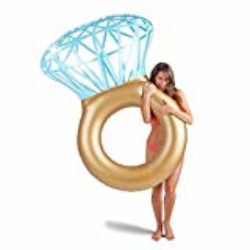 WLZP Hinchable Colchonetas Piscina, Inflable Diamantes Gigante Flotador, Juguete para Fiestas de Piscina con Válvulas Rápidas, Fotografía Apoyos, Float Inflable para Adultos 55 X 47,2 X 15,7″ [OFERTAS]