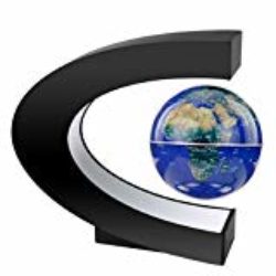 Anti – gravedad queestaremos creativas flotando planeta C forma de levitación magnética flotante decoracion globo Mapa del mundo con luces de colores LED para decoracion de escritorio, regalos de los [OFERTAS]