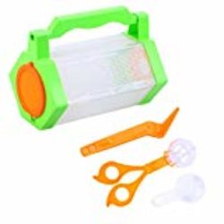 Toyvian Kit de Insectos Captura – 20 x 12 x 12cm Caja, Clip de Insectos, Pinzas, Lupa [OFERTAS]