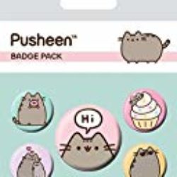Pusheen – Says Hi Set De Chapas (15 x 10cm) [OFERTAS]