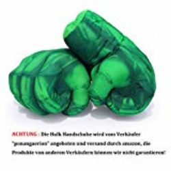 Hulk Manos, Hulk Guantes Super Held Peluche Hulk Faust Boxeo Cosplay Disfraz para Cumpleaños Navidad Halloween Regalo [OFERTAS]
