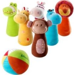 Lilliputiens 86281 – Juego de bolos, diseño de animales [OFERTAS]