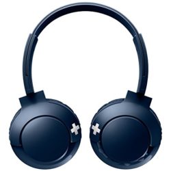 Philips SHB3075BL – Auriculares Inalambricos (Bluetooth, con micrófono, aislantes de ruido, plegables, 12 h dereproducción) azul [OFERTAS]