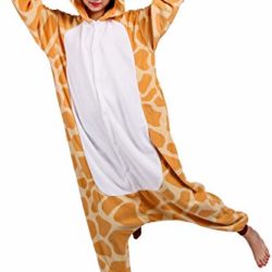 Pijama Animados Kigurumi Cosplay Jirafa Dibujos Animal para Adulto Unisex [OFERTAS]