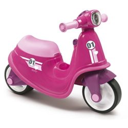 Smoby-721002 Scooter correpasillos, Color Rosa, (721002) [OFERTAS]