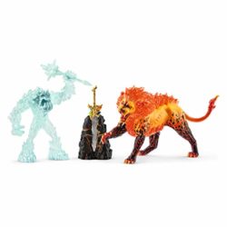 Schleich – Set Lucha por la super Espada. Figuras de Hielo contra Fuego [CHOLLO]