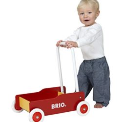 Brio – Andador primeros pasos, color rojo y amarillo (31350) [OFERTAS]