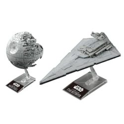 Bandai Star Wars 1 / 2,700,000 Death Star II & 1 / 14,500 Star Destroyer Plastic Model [OFERTAS]