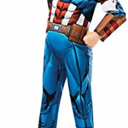 Rubie’s 640833M Marvel Avengers Capitán América Deluxe – Disfraz infantil para niño, talla M [OFERTA FINALIZADA]