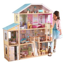 KidKraft 65252 – Mansión Majestuosa, casa de muñecas, multicolor [OFERTAS]