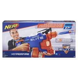 Nerf – Lanzador Elite Hyper-fire (Hasbro B5573EU4) [OFERTAS]