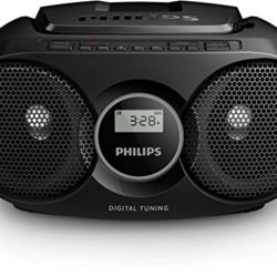 Philips AZ215B/12 – Radio portátil con CD (3 W, sintonizador digital), color negro [OFERTAS]