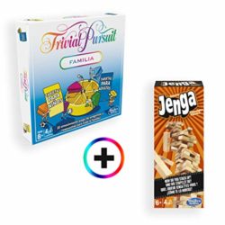 Hasbro Gaming – Trivial Pursuit Familia + Jenga Classic (Hasbro) [OFERTAS]