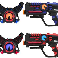 D ‘Arpèje – Juguetes conectados (Battle, Juego de láser, Rojo/Azul [OFERTAS]