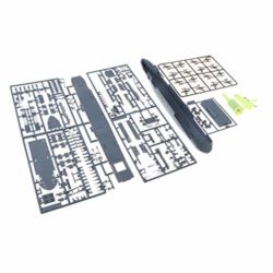 Homyl Escala 1:700 Modelo Portaaviones Juguete para Niño Ensamblaje Montaje DIY Bricolaje – USS Aircraft Carrier Hornet CV-8 (40cm) [OFERTAS]