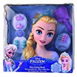 Frozen – Busto peinable de Elsa con accesorios (IMC Toys 16149) [OFERTAS]
