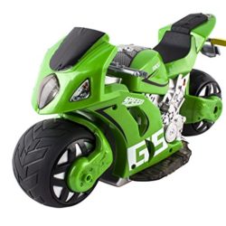 deAO Moto de Carreras GP Teledirigida Experiencia 4D a Pequeña Escala Incluye Batería Recargable y Cargador USB [OFERTAS]