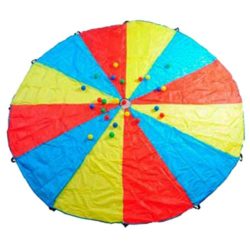 BuitenSpeel B.V. GA133 – Juego de paracaídas con pelotas [OFERTAS]