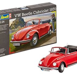 Revell – Maqueta VW Beetle Cabriolet 1970, Kit modelo, escala 1:24 (07078) [OFERTAS]